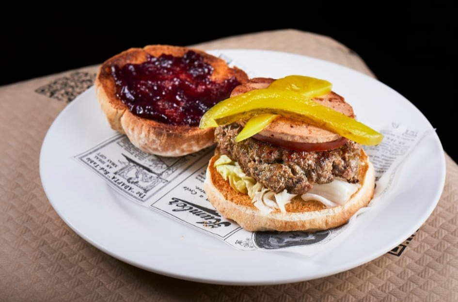 Hamburguesa foie